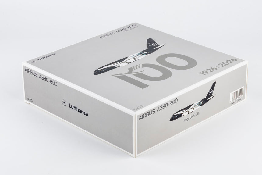 NG Models Lufthansa Airbus A380-800 D-AIMH (100th Anniversary livery) 1/400 Aircraft Scale Model