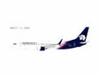 NG Models Aeromexico (new paint with scimitar winglets) Boeing 737-800 N958AM 1/200 Aircraft Scale Model