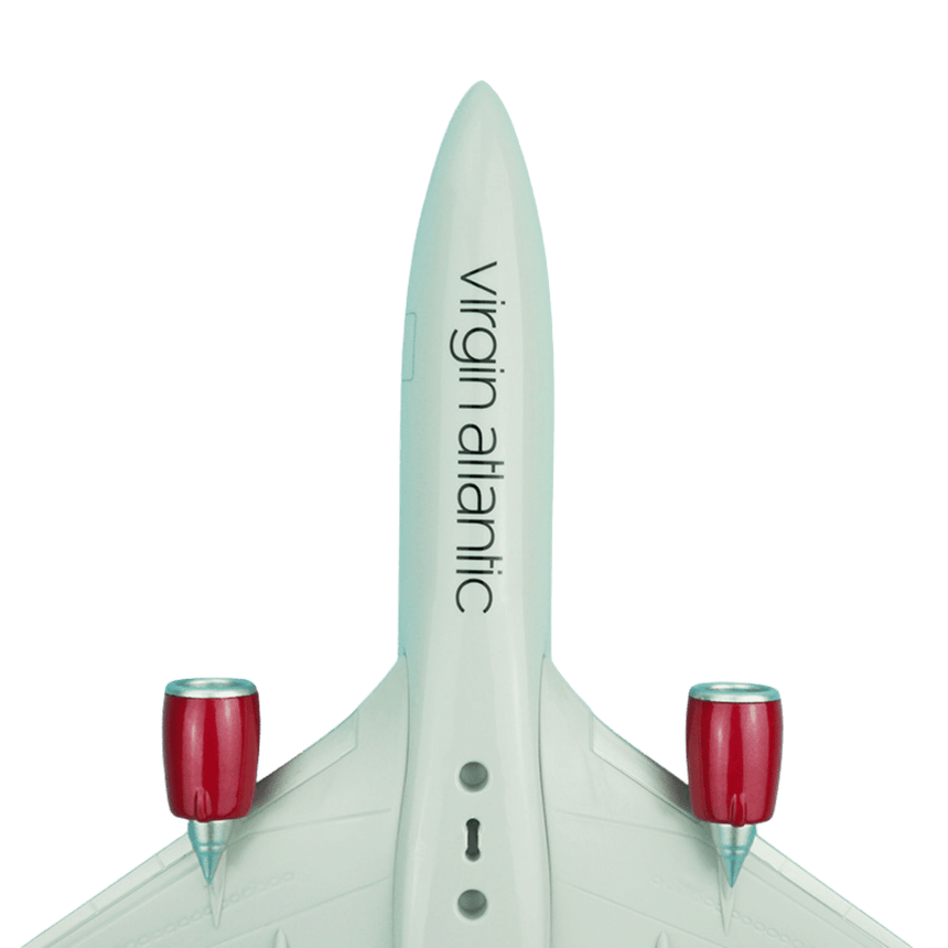 AeroClix Virgin Atlantic Airbus A350-1000 G-VLUX 1/200 Model