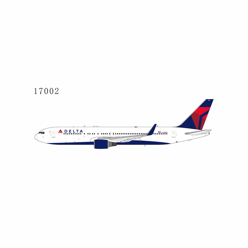NG Models Delta AirLines Boeing 767-300ER/w N173DZ with CF6 engines 1/400 17002