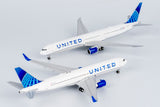 NG Models United Airlines Boeing 767-400ER N77066 "Blue Evolution" CF6 engines 1/400 18001