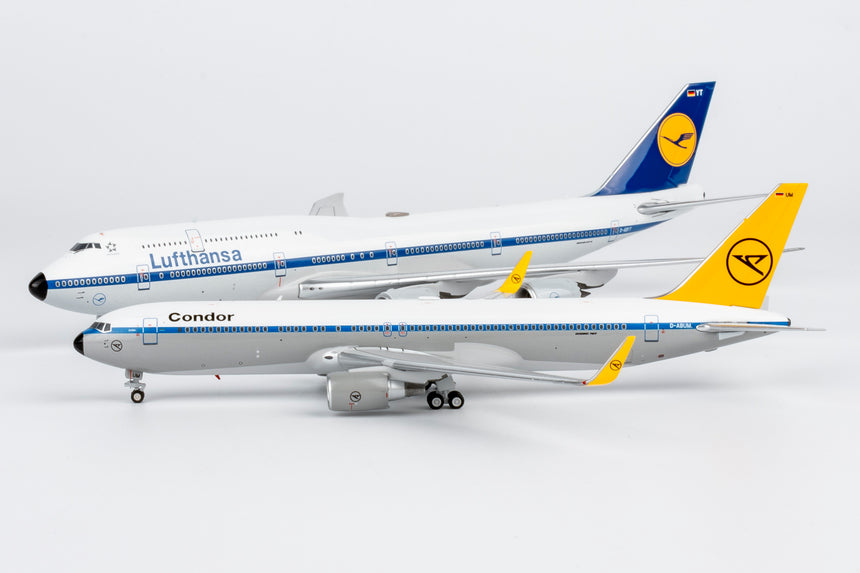 NG Models Lufthansa Boeing 747-8-D-ABYT retro colors (ULTIMATE COLLECTION) 1/400 Aircraft Scale Model