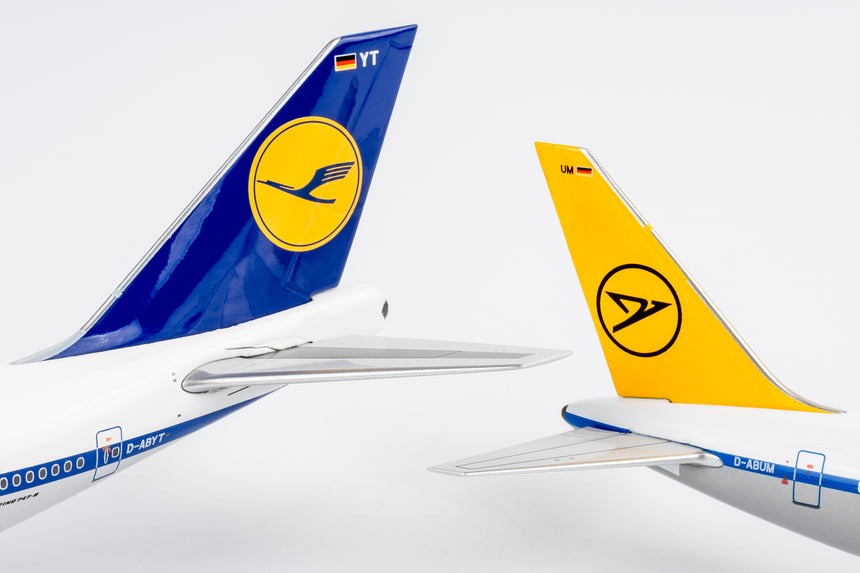 NG Models Lufthansa Boeing 747-8-D-ABYT retro colors (ULTIMATE COLLECTION) 1/400 Aircraft Scale Model