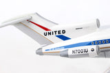 SkyMarks United Boeing 727-100 Museum Of Flight 1/150 Scale