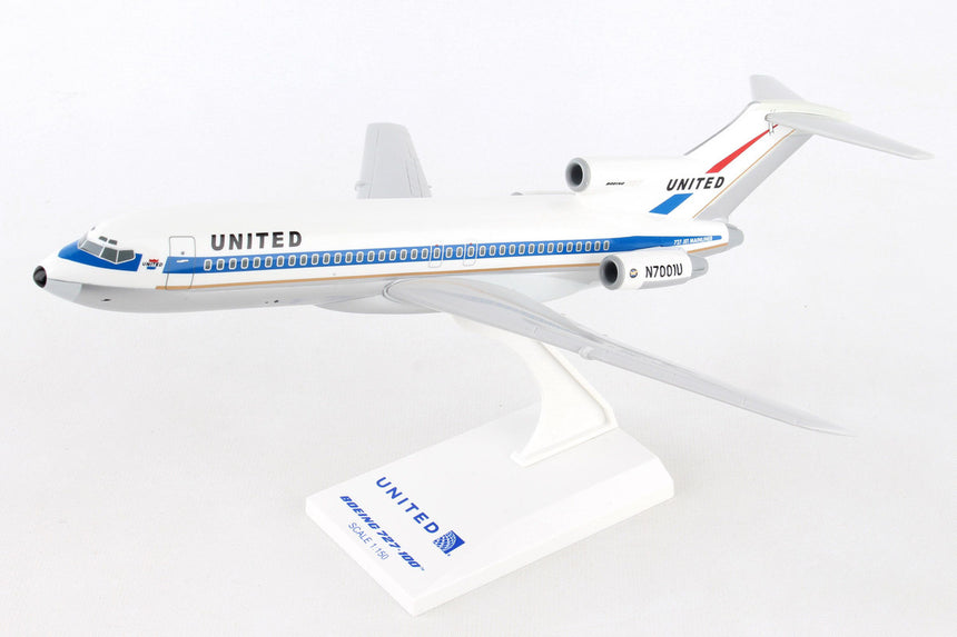 SkyMarks United Boeing 727-100 Museum Of Flight 1/150 Scale