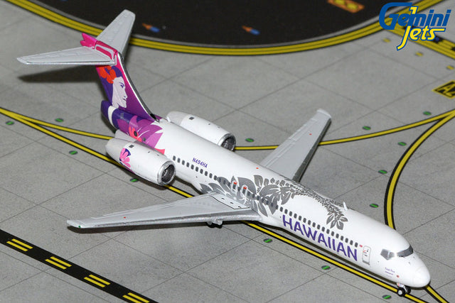 GeminiJets Hawaiian Airlines Boeing B717-200 N494HA Koa'e Kea 1/400 Aircraft Scale Model