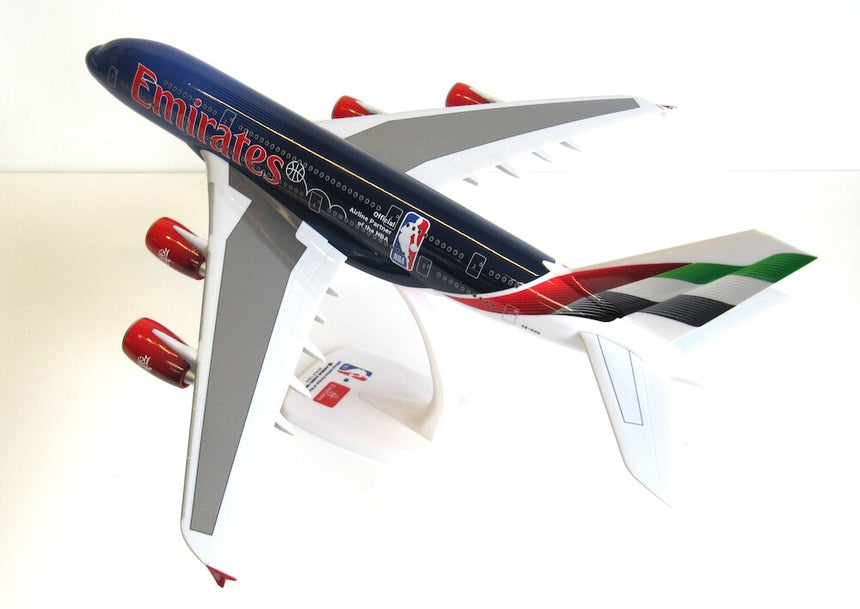 PPC Models Emirates Airbus A380 NBA Livery 1/200 Aircraft Scale Model