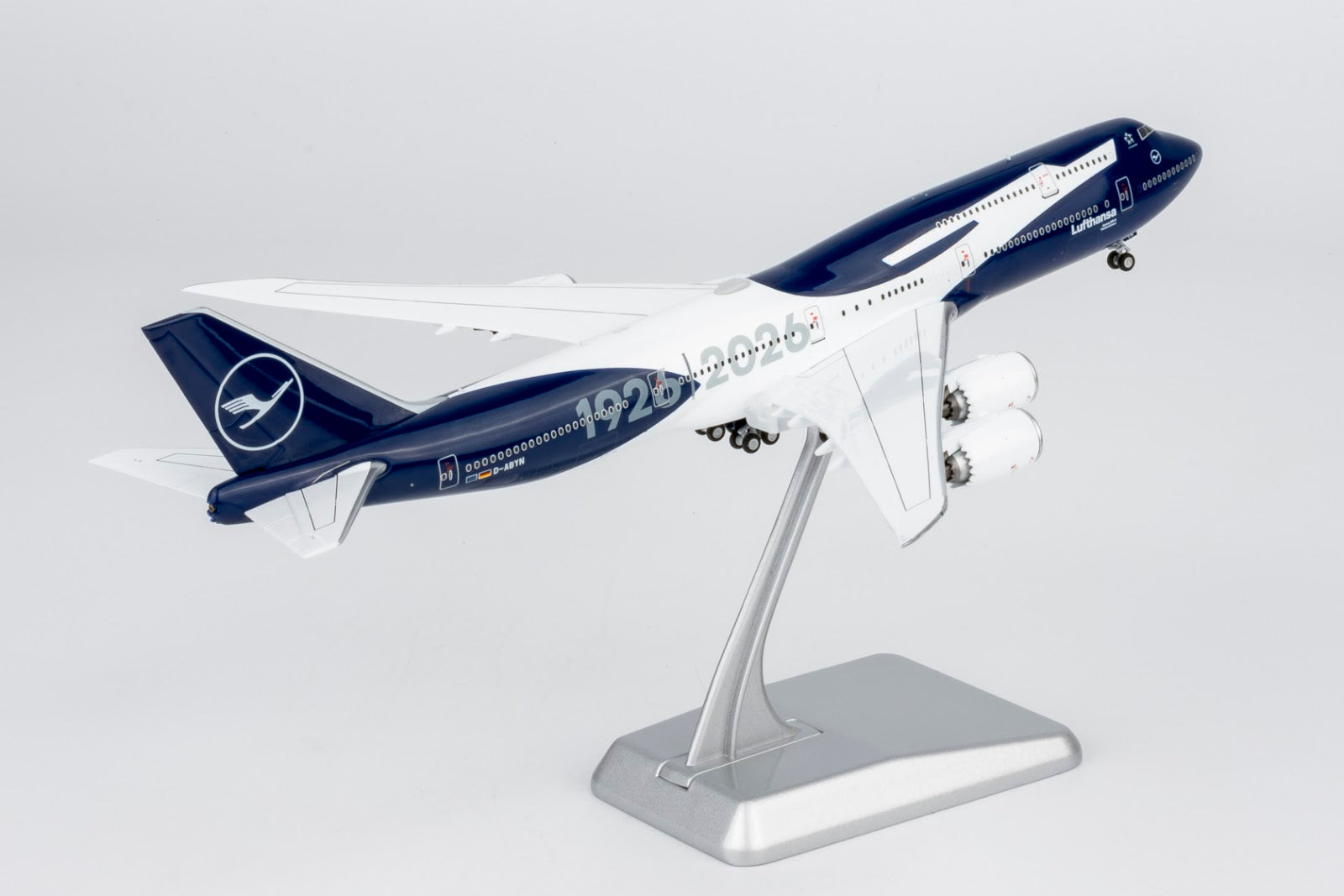 NG Models Lufthansa Boeing B747-8i D-ABYN 100 Years Anniversary