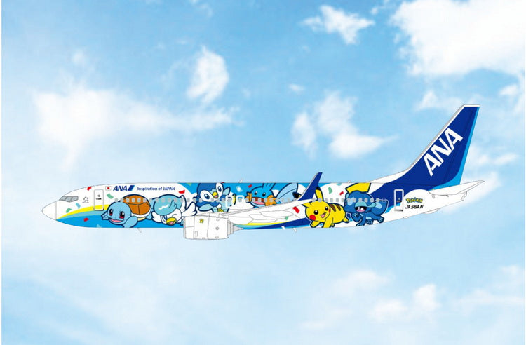 Phoenix ANA Boeing B737-800 JA56AN 1/400 Aircraft Scale Model