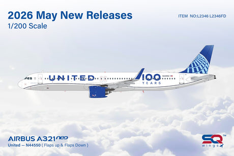SQ Wings United Airlines Airbus A321neo N44550