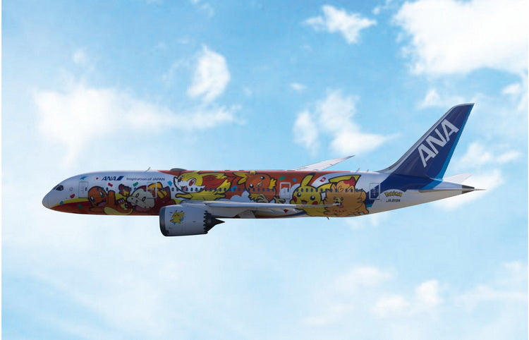 Phoenix 1/400 ANA Boeing737-881 JA58AN② Phoenix ANA Boeing B787-8 JA819A 1/400 Aircraft Scale Model