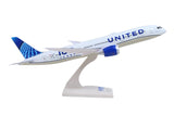 SkyMarks United Airlines Boeing 787-9 100 Years Livery 1/200 Aircraft Scale Model