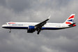 PPC Models British Airways Airbus A321 Neo 1/200 Aircraft Scale Model
