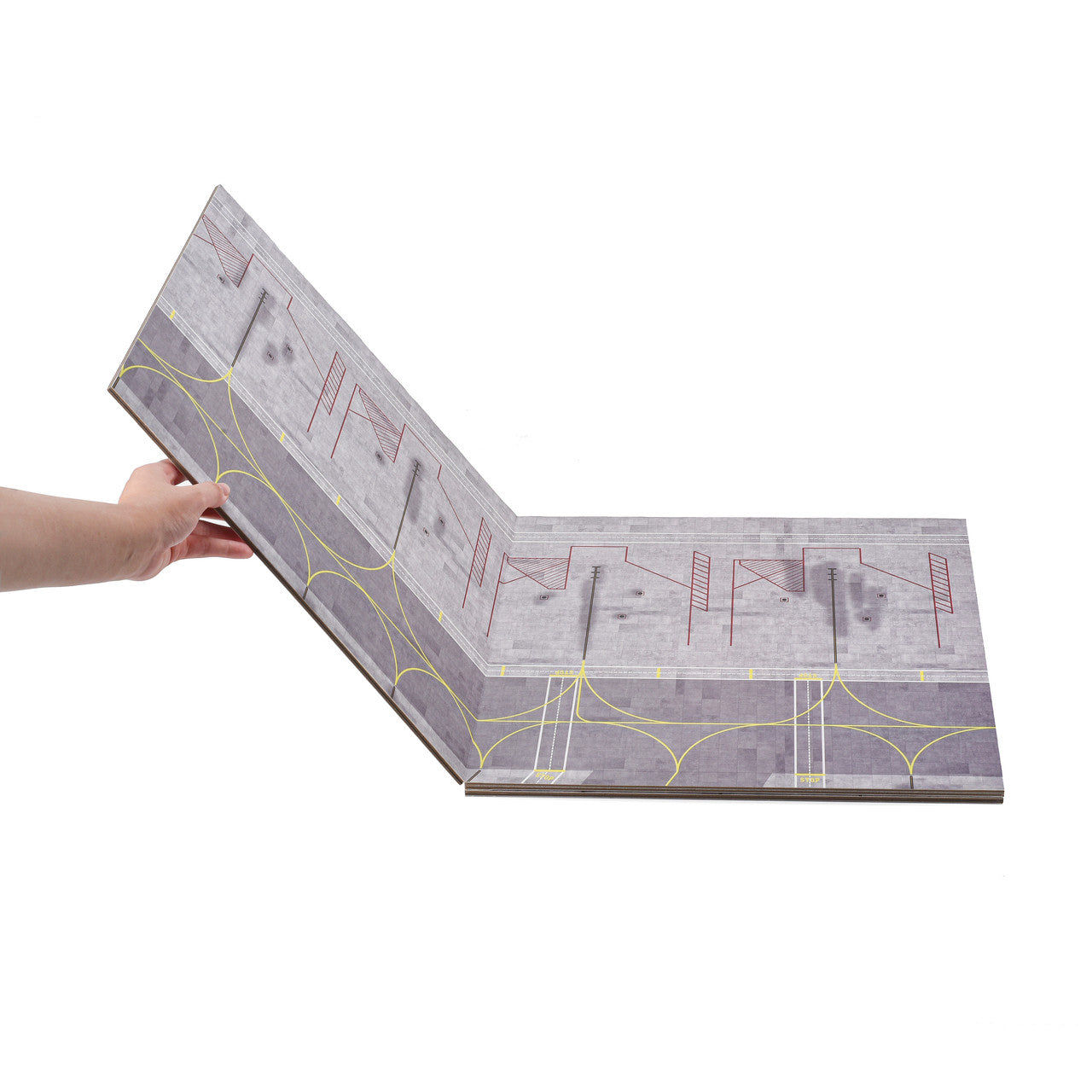 AMS 1/400 & 1/500 Scale Foldable Hard-Board Airport Mat