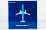 NG Models Korean Air Airbus A321neo HL8712 1/400 Aircraft Scale Model