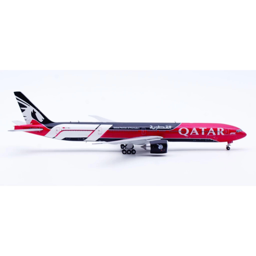 JC Wings Qatar Airways Boeing 777-300ER Formula 1 A7-BEG 1/400 Aircraft Scale Model