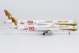 NG Models Gulf Air Airbus A321neo A9C-NB (70th Anniversary livery) 1/400 Aircraft Scale Model