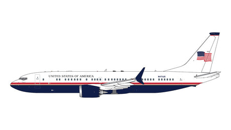 GeminiJets USAF Boeing B737 MAX 8 BBJ N471US 1/400 Aircraft Scale Model