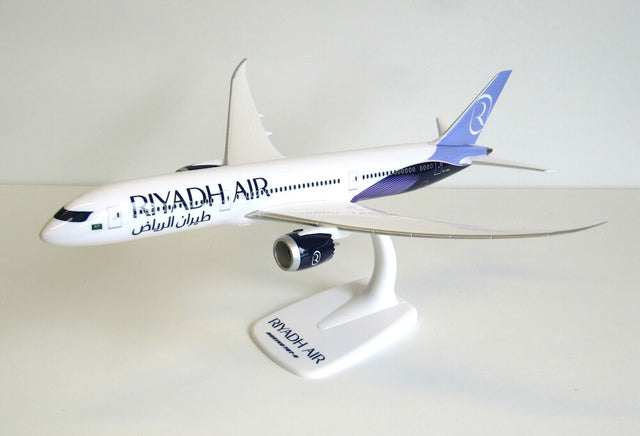 PPC Models Riyadh Air Boeing 787-9 White Livery 1/200 Aircraft Scale Model