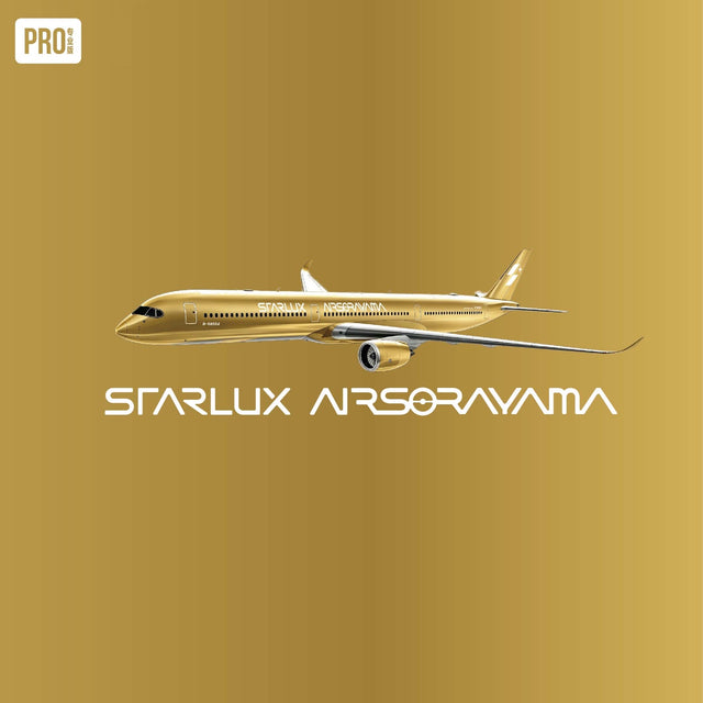 NG Models Starlux Airlines Airbus A350-1000 B-58554 (Airsorayama Golden) 1/400 Aircraft Scale Model