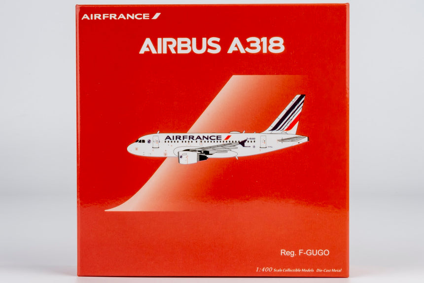 NG Models Air France Airbus A318-100 F-GUGO (revised modern livery) 1/400 Aircraft Scale Model