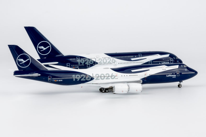 NG Models Lufthansa Boeing B747-8i D-ABYN 100 Years Anniversary; (Ultimate) 1/400 Aircraft Scale Model