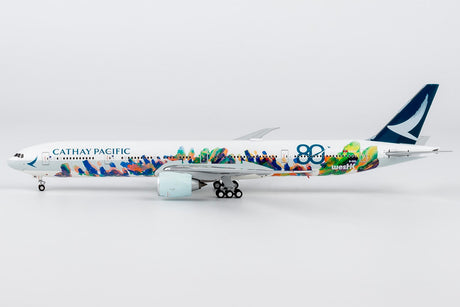 NG Models Cathay Pacific Airways Boeing 777-300ER B-KQU (The Spirit of HongKong - West Kowloon Cultural District) Ultimate 1/400 Aircraft Scale Model