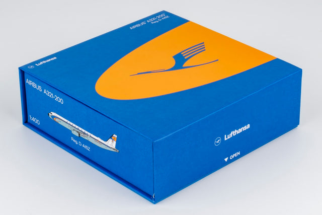 NG Models Lufthansa Airbus A321-200 D-AISZ (Super Star heritage livery) (ULTIMATE) 1/400 Aircraft Scale Model