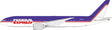 Aviation400 FedEx Express Boeing 777-FS2 N884FD (Rosie; detachable gear) 1/400 Aircraft Scale Model