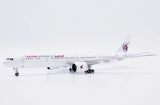 JC Wings Qatar Airways Boeing 777-300ER "All White" (A7-BOC) 1/400 Aircraft Scale Model