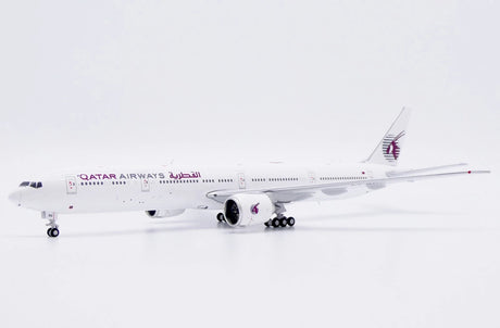 JC Wings Qatar Airways Boeing 777-300ER "All White" (A7-BOC) 1/400 Aircraft Scale Model