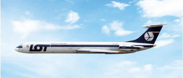 Phoenix LOT Ilyushin Il-62 SP-LAE 1/400 Aircraft Scale Model