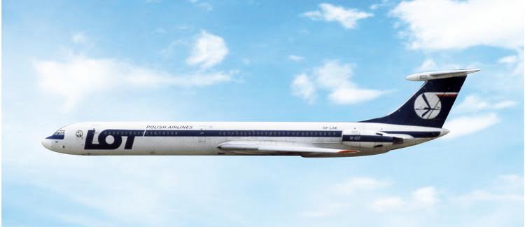 Phoenix LOT Ilyushin Il-62 SP-LAE 1/400 Aircraft Scale Model