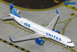 GeminiJets United Airlines Airbus A321neo N44550 "100" Centennial Livery 1/400 Aircraft Scale Model
