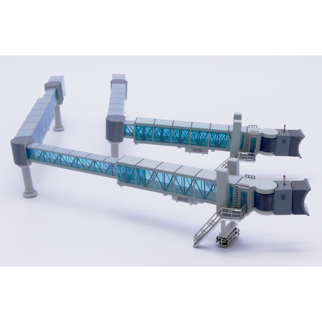 JC Wings Air Passenger Bridge B737 (Blue) 1/400 Scale Model Accessory