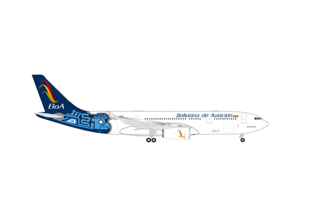 Herpa Boliviana de Aviacion Airbus A330-200 - CP-3209 "Condor" 1/500 Aircraft Scale Model