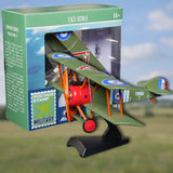 Postage Stamp Military RAF Sopwith Camel 1/63 Aircraft Scale Model