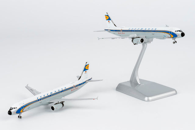 NG Models Lufthansa Airbus A321-200 D-AISZ (Super Star heritage livery) (ULTIMATE) 1/400 Aircraft Scale Model