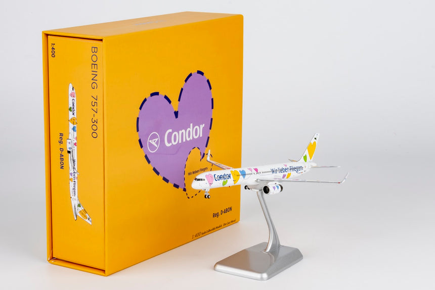NG Models Condor Boeing 757-300 D-ABON (50th Anniversary colors) Ultimate 1/400 Aircraft Scale Model