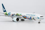 NG Models Cathay Pacific Airways Boeing 777-300ER B-KQU (The Spirit of HongKong - West Kowloon Cultural District) Ultimate 1/400 Aircraft Scale Model