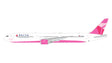 GeminiJets Delta Air Lines Boeing B767-400ER N845MH Breast Cancer Research Foundation 1/200 Aircraft Scale Model
