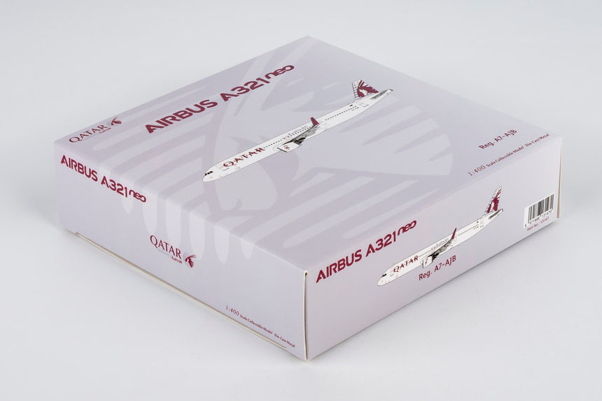 NG Models Qatar Airways Airbus A321neo A7-AJB Qatar's first neo 1/400 Aircraft Scale Model
