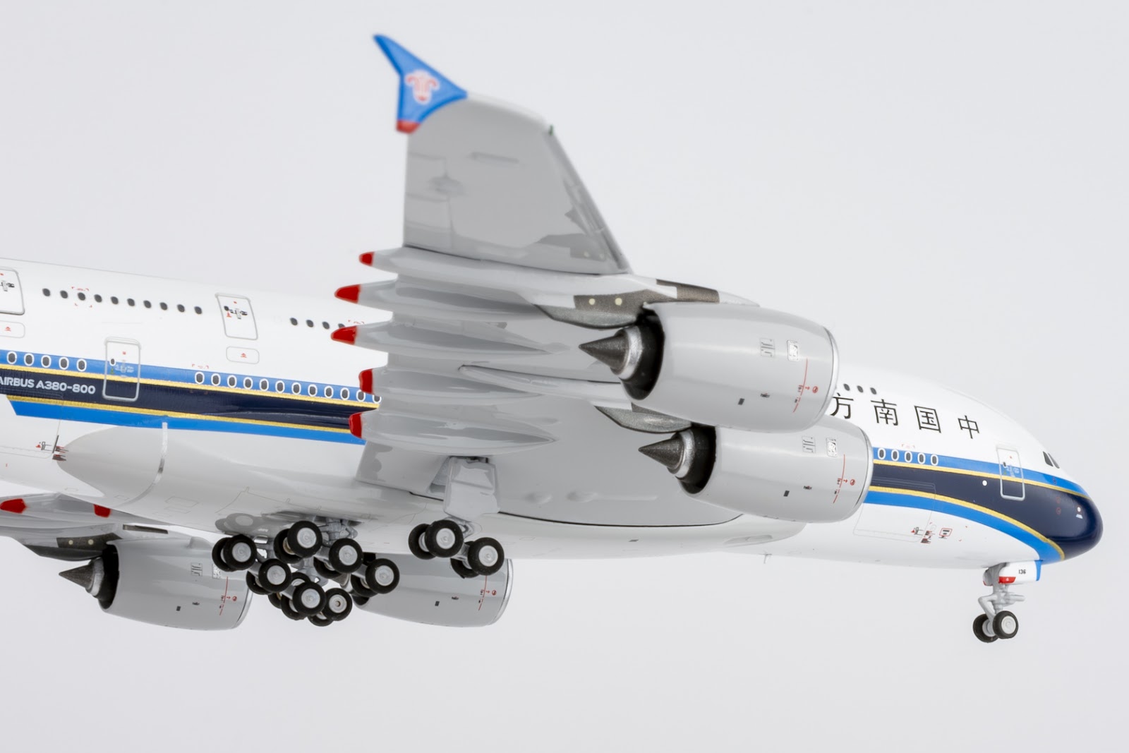 NG Models China Southern Airlines Airbus A380-800 B-6136 First