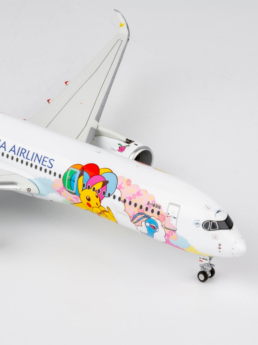 NG Models China Airlines Airbus A350-900 B-18916 Jet CI #2 1/400 Aircraft Scale Model