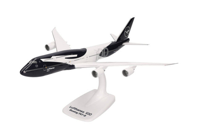 Herpa Snap-Fit Lufthansa Boeing 747-8 Intercontinental - D-ABYN "Lower Saxony" "100 Years" 1/250 Aircraft Scale Model