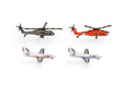 Herpa Helicopter and Bizjet Set (2+2) 1/500 Scale Model Accessory