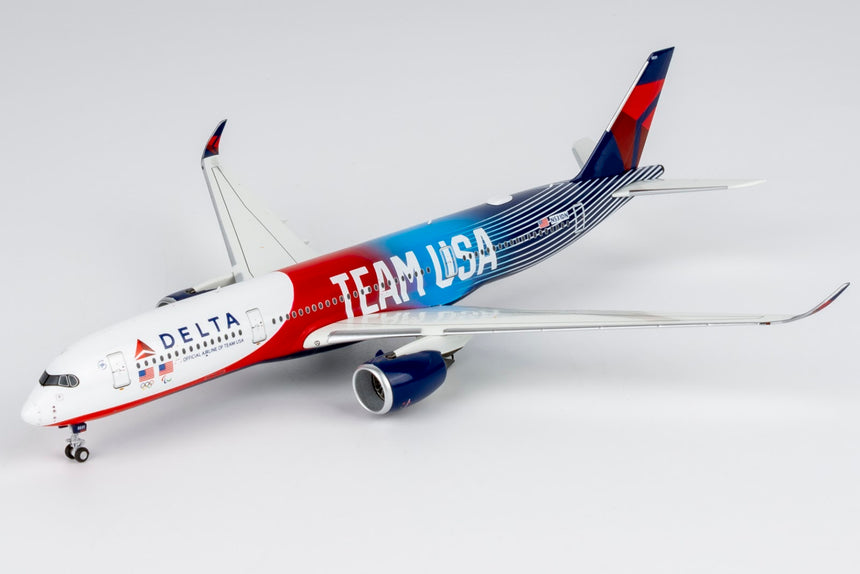NG Models Delta Air Lines Airbus A350-900 N531DN TEAM USA #3; (Ultimate) 1/400 Aircraft Scale Model
