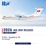 HX Models Air Koryo Ilyushin Il-76TD P-914 1/400