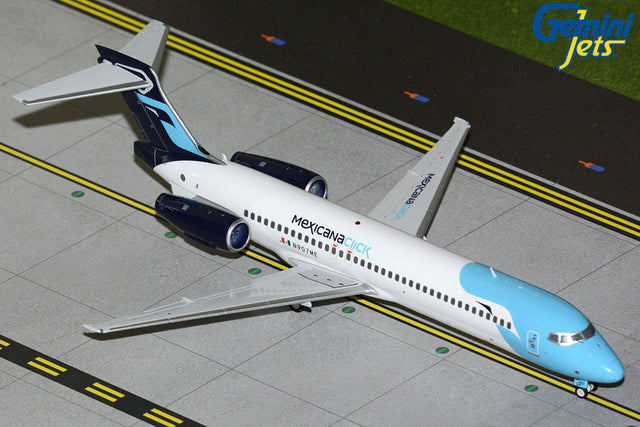 GeminiJets Mexicana Click Boeing B717-200 N907ME 1/200 Aircraft Scale Model