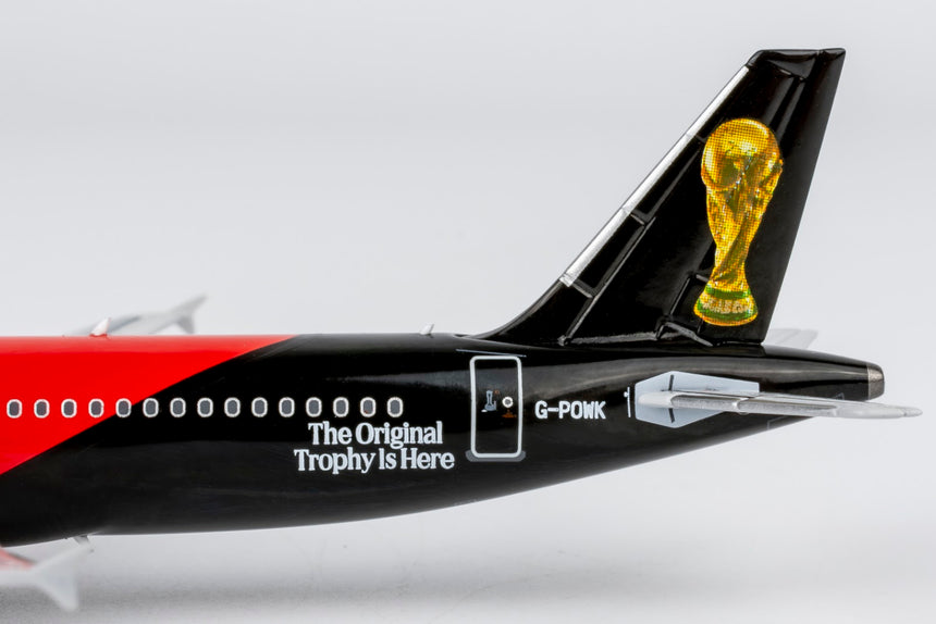NG Models Titan Airways Airbus A320-200 G-POWK 1/400 Aircraft Scale Model